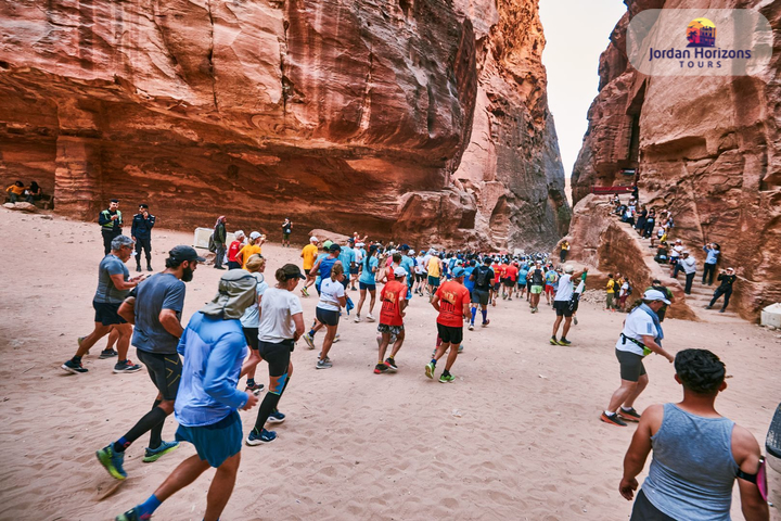 Forfait 6 jours pour le marathon de Jordanie et de Pétra